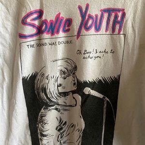 ♥️🌈⭐️closet clearout all T-shirts $10⭐️🌈♥️
 bespoke Sonic Youth T - GOO